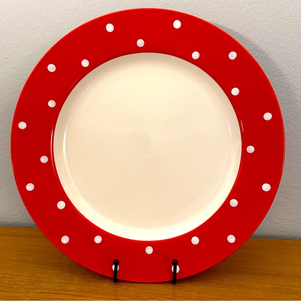 Spode - Baking Days Red - 12.75” Chop Plate / Serving Platter